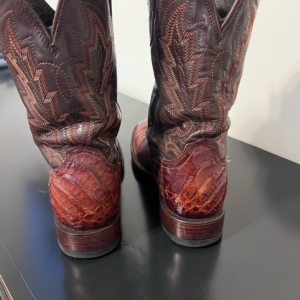 Tecovas Rich Brown Western Boots - Picture 2 of 6